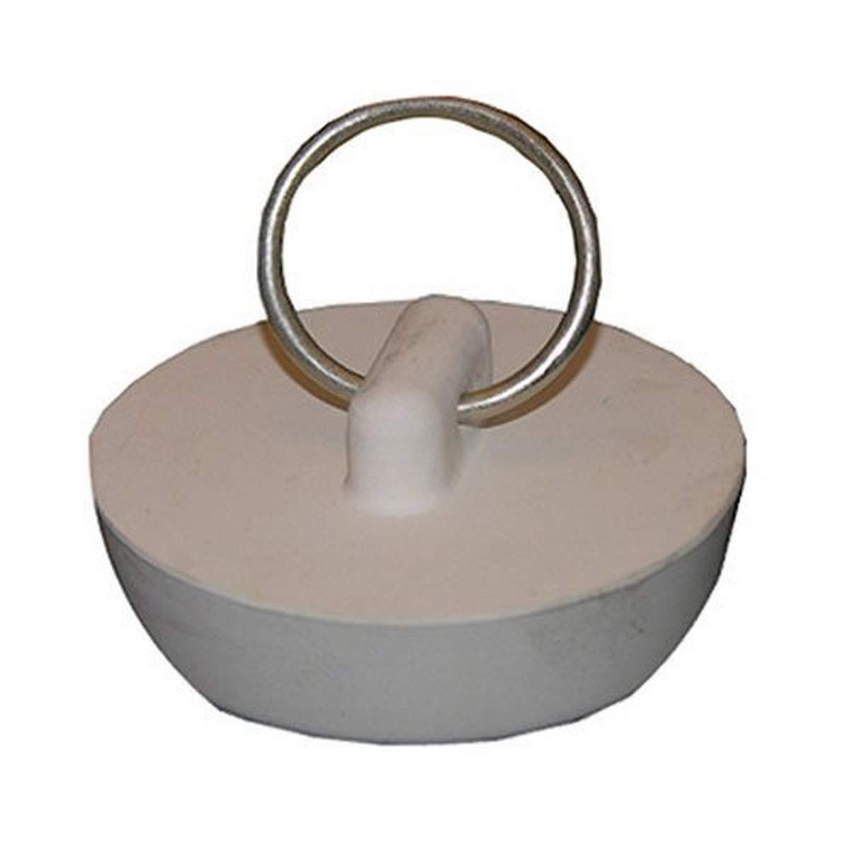 Lasco 02-3213 White Rubber Hollow Stopper For 1-3/4-Inch Drain Openings