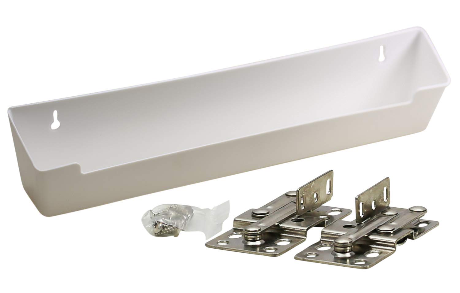 H. Bowes Sink Front Tip-Out Tray (for 15  Wide Space, 14-3/4  Tray Size, White)