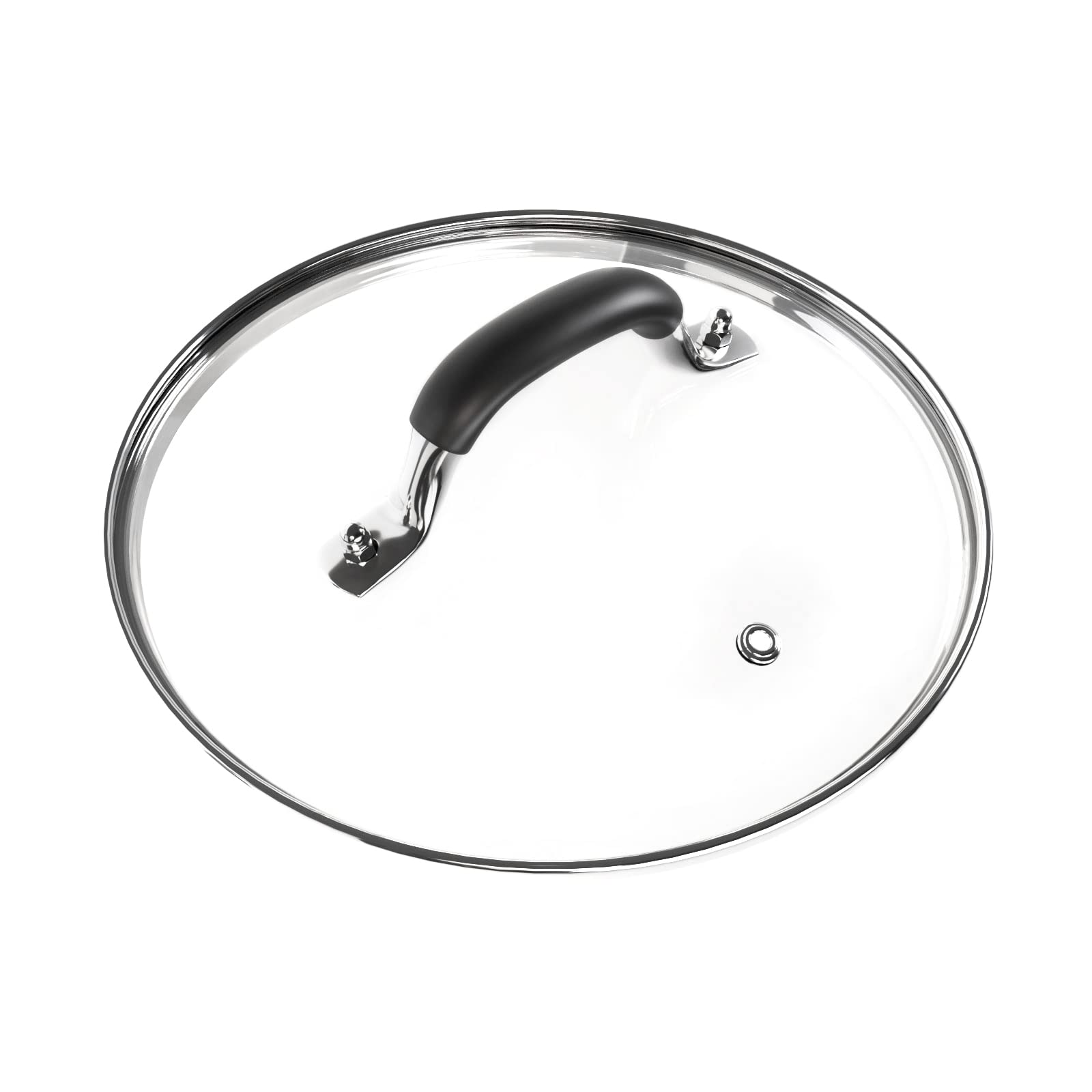 WishDirect 10 Inch Tempered Glass Lid Compatible with 8 Quart Instant Pot and Ninja Foodi, Universal Electric Pressure Cooker Li