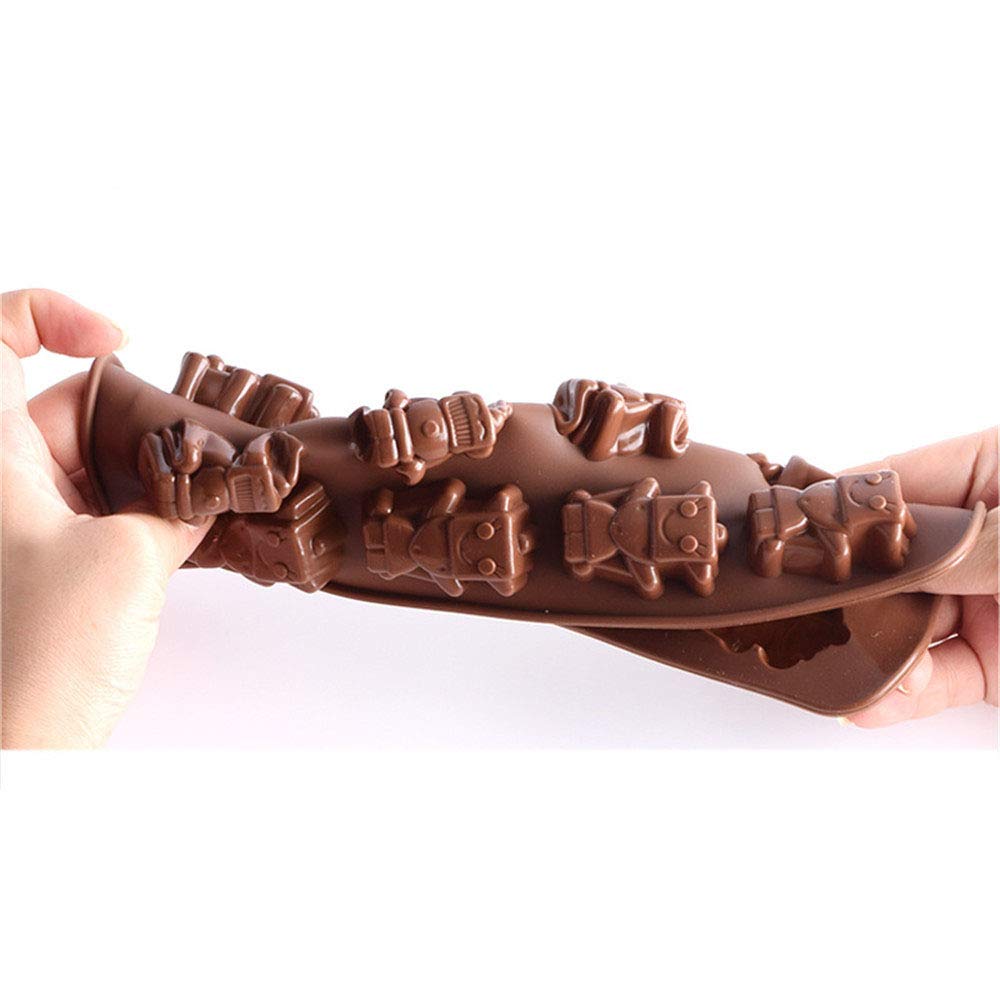 Chocolate Gummy Molds Nonstick Silicone Baking Molds For Making Ice Cubes Jelly Chocolate Soap Shaping Hard Candies, 2 Pcs/Lot R