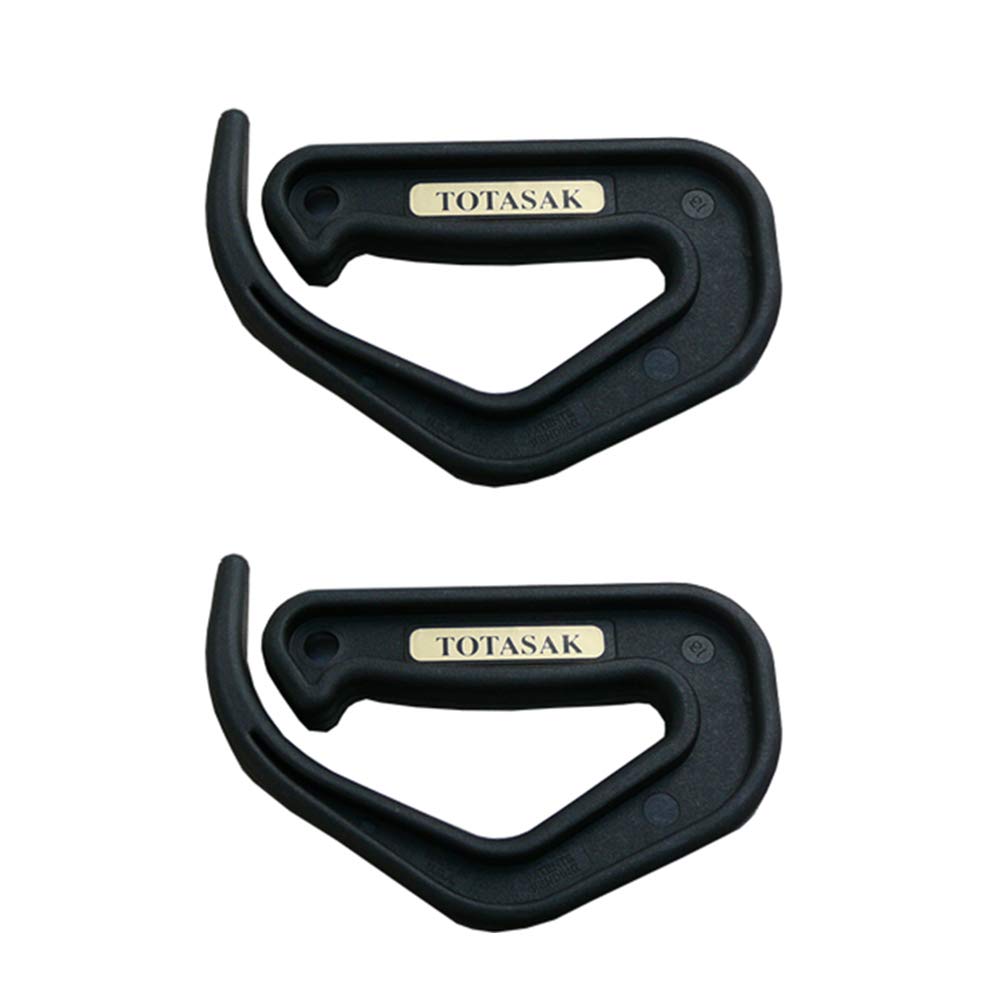 Totasak Grocery Bag Carrier (2 Pack) - Multiple Shopping Bag Holder Handle - Durable Lightweight Multi Purpose Secondary Handle