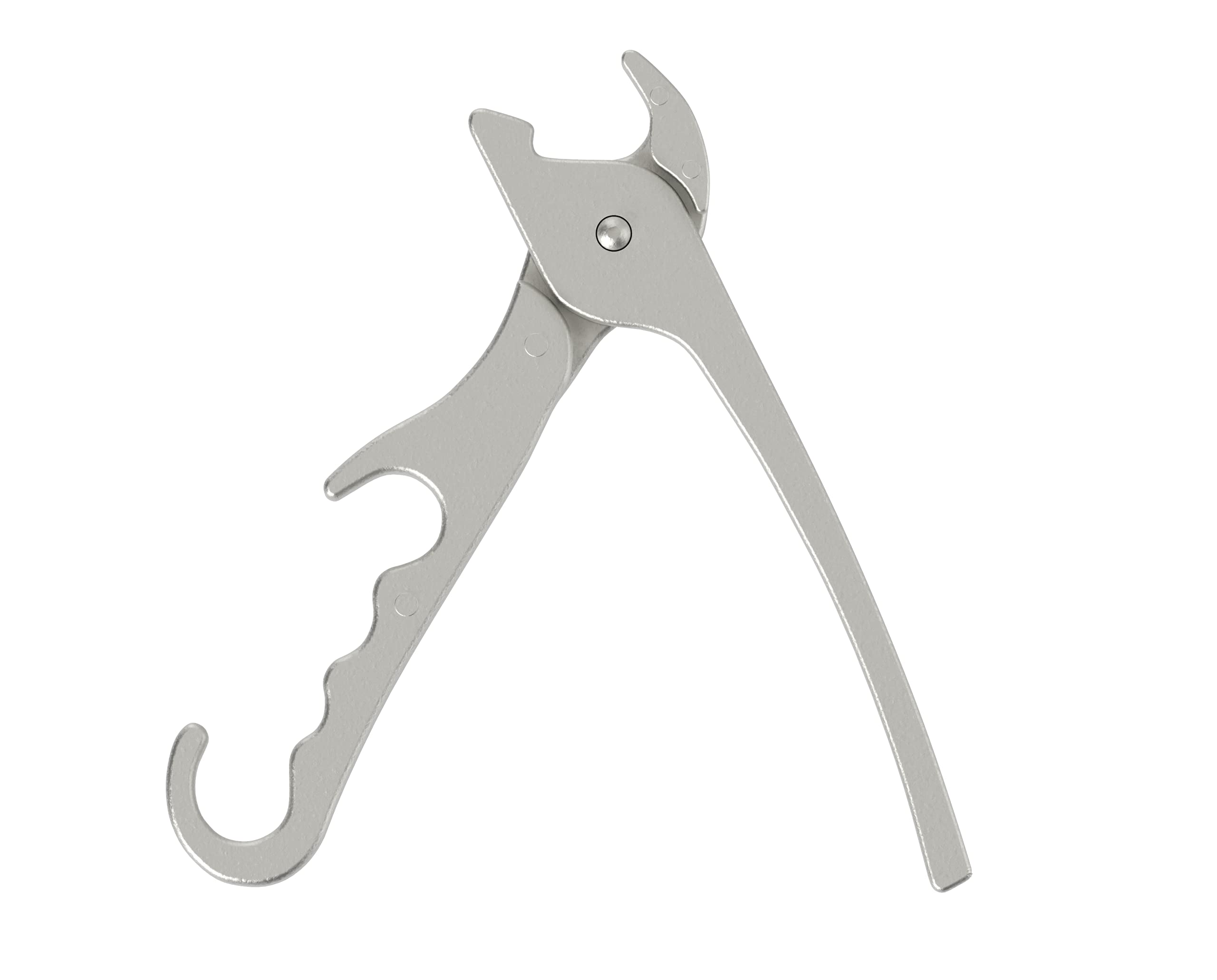 Chef Pomodoro Premium Pizza Pan Gripper, 8-Inch Cast Aluminum, Deep Dish Heavy Duty Pans, Gripper Clip Tongs For Oven Microwave