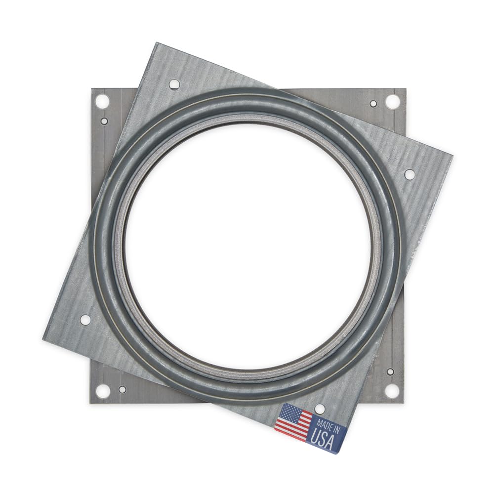 Lazy Susan Hardware, 4 Inch, 350 Lbs. Load Capacity, Pack Of 2 Steel Lazy Susan Turntable Ball Bearing, By Woodpeckers