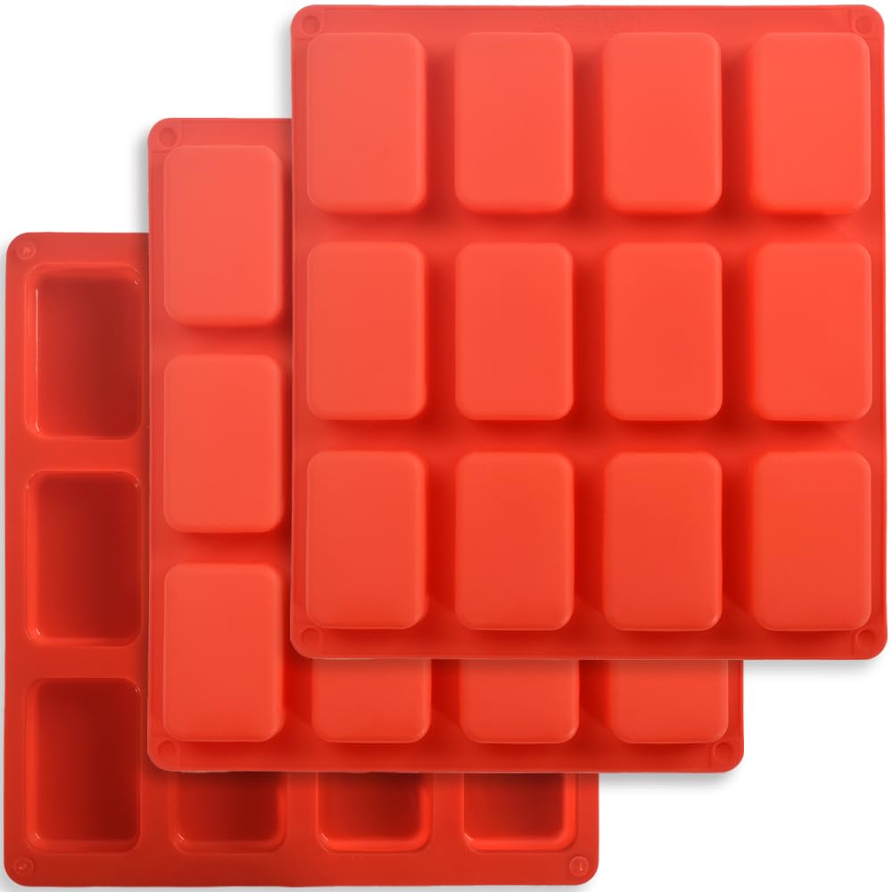 Ionegg Silicone Mini Loaf Pan, Non-Stick Mini Bread Pan, 12 Cavity Silicone Bread Baking Mold, For Mini Loaf Cake, Bread, Meatlo