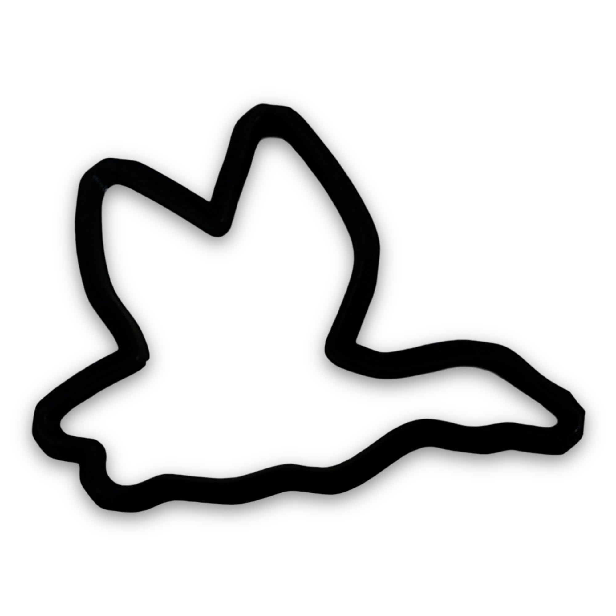 Flying Duck Cookie Cutter With Easy To Push Design (4 Inch)