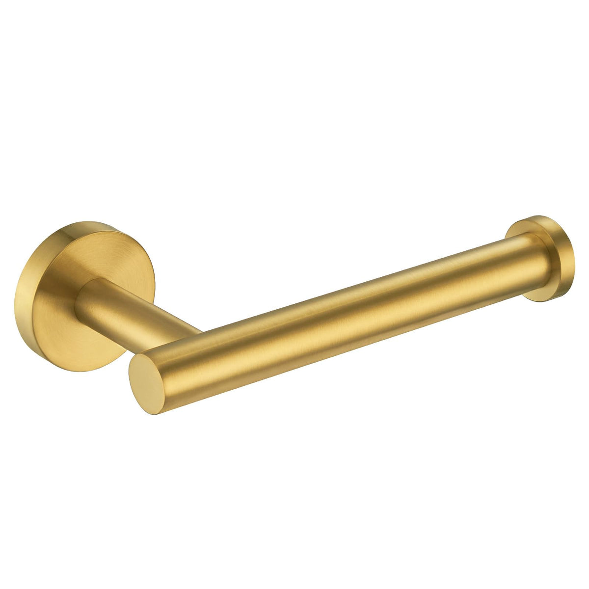 Toilet Paper Holder Brushed Gold, Angle Simple Sus304 Stainless Steel Bathroom Paper Roll Holder Hanger, Lavatory Tissue Dispens