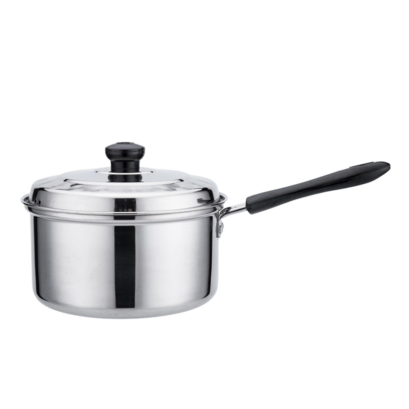 Trendynest Nonstick Saucepan With Lid Metal Multipurpose Stovepot For Hotel Home Hiking 14Cm