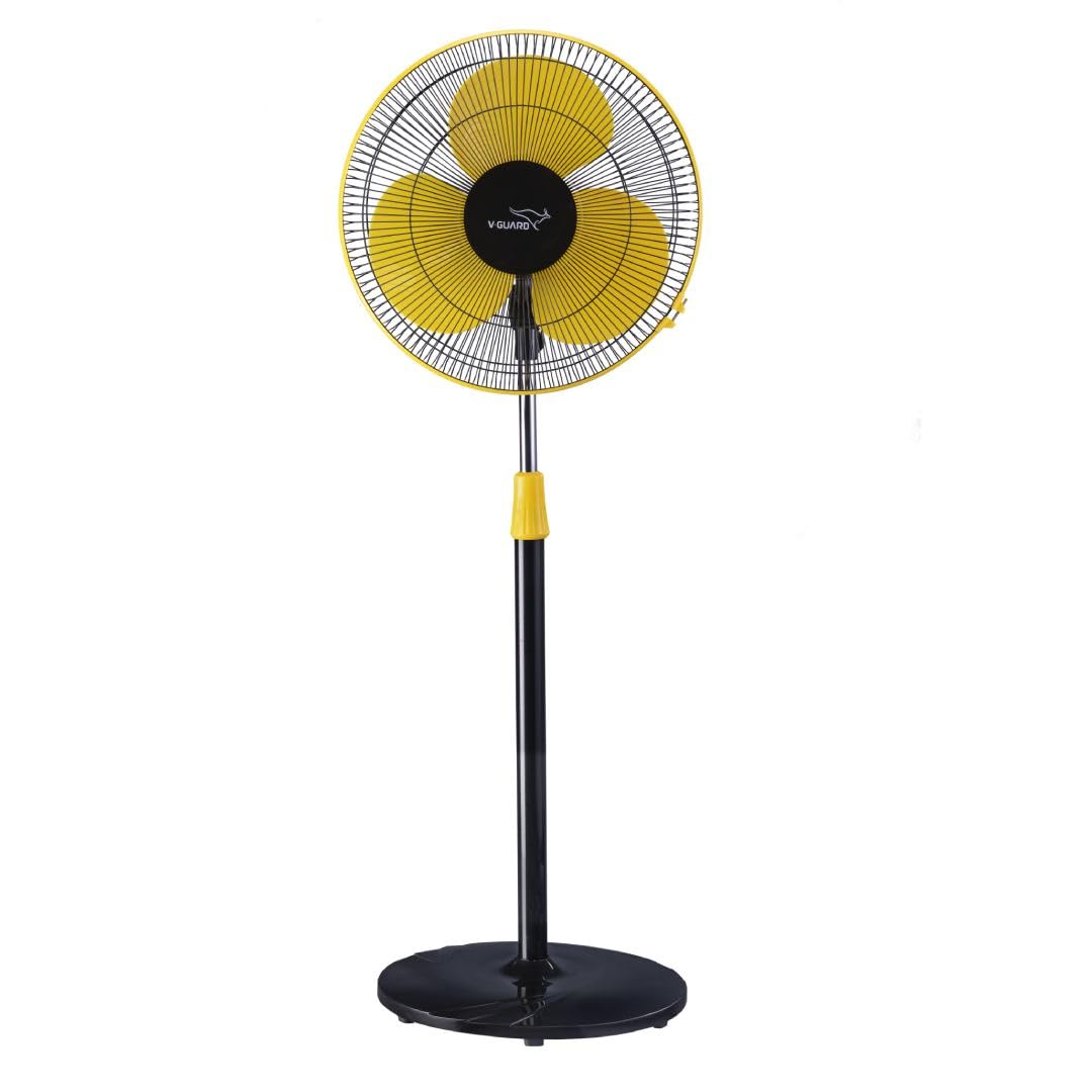 VGuard Esfera Sts Neo Pedestal Fan 400 Mm | 1330 Rpm High Performance Motor | Customisable Tilt And Oscillation Control | Therm