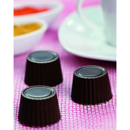 Silikomart Scg07 Silicone Chocolate Mould Praline, Konfekt, Brown