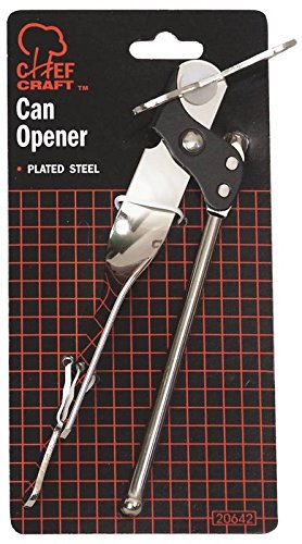Chef Craft 20642 Can Opener, Plated Steel