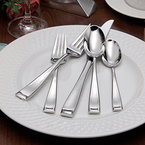 Oneida Moda Dinner Forks, Set Of 4,Silver,Dinner Forks, Set Of 4