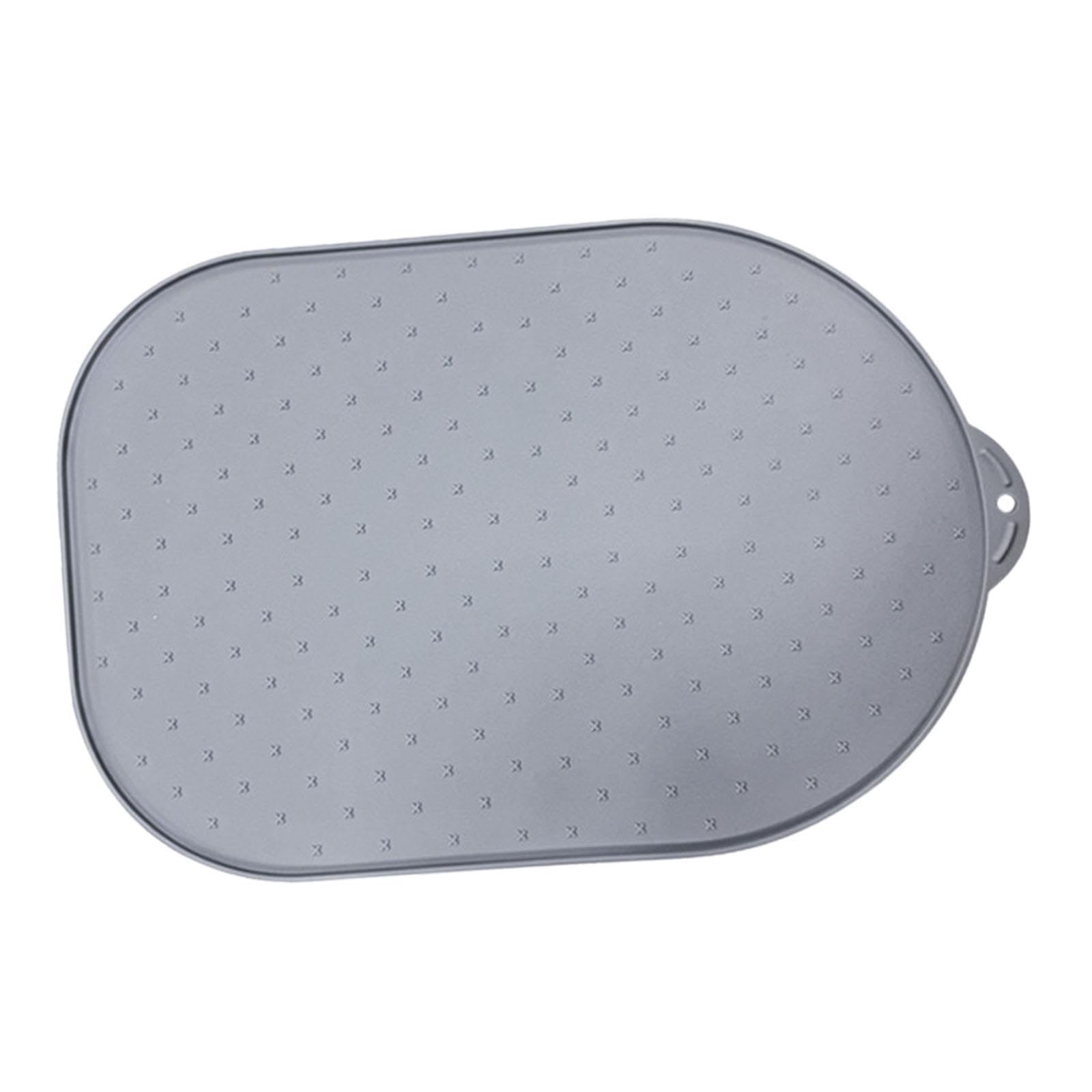 HEAVENGLOW Mixer Slider Mat for Kitchen Silicone Kitchen Home Use Practical Nonslip Pad Gray|Mixers (Countertop)