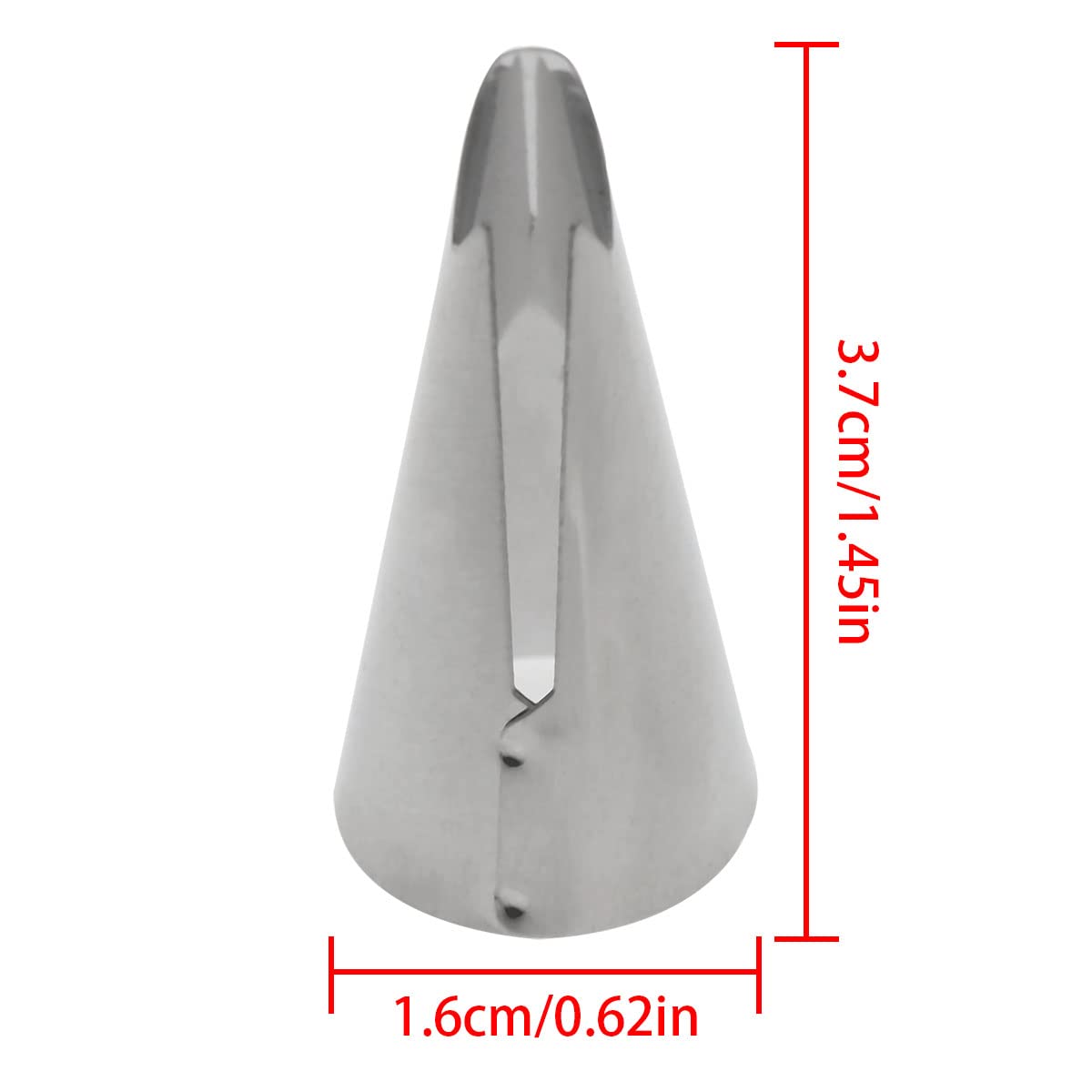 Haidong Ruffle Decorating Tube Set Stainless Steel Russian Ruffle Icing Piping Nozzles Set Pleated Skirt Piping Nozzles For Cake