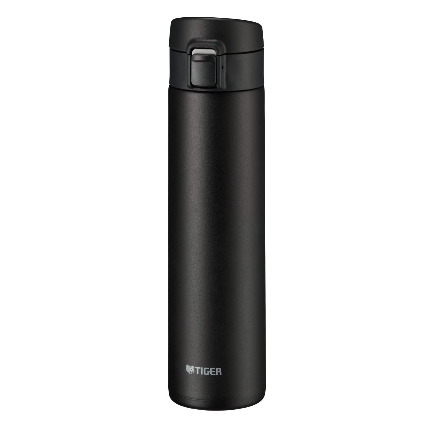 TIGER MKAK060KK Water Bottle, 13.6 fl oz (600 ml), OneTouch, Lightweight, Stainless Steel Bottle, Vacuum Insulated, Hot and Co