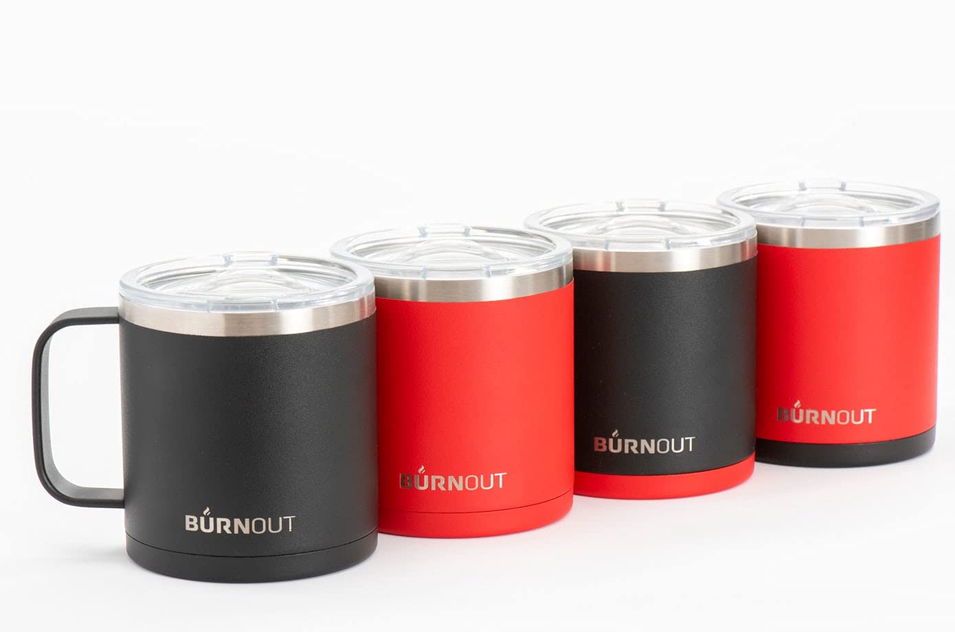 Burnout 2.0 Instant Drinkability Temperature Control Mug (14 Oz Red)