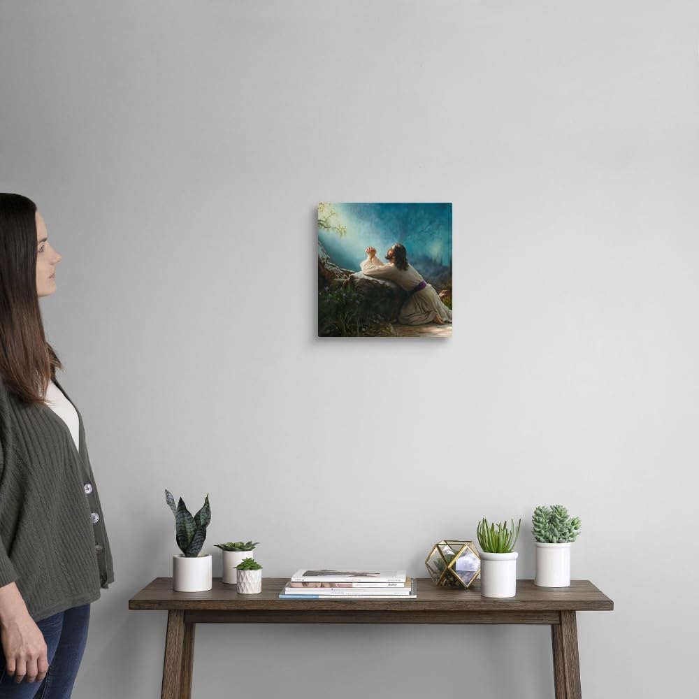 Canvas On Demand Gethsemane Canvas Wall Art Print By Mark Missman, Traditional, Home Decor, Christian, Christianity Artwork, 12'