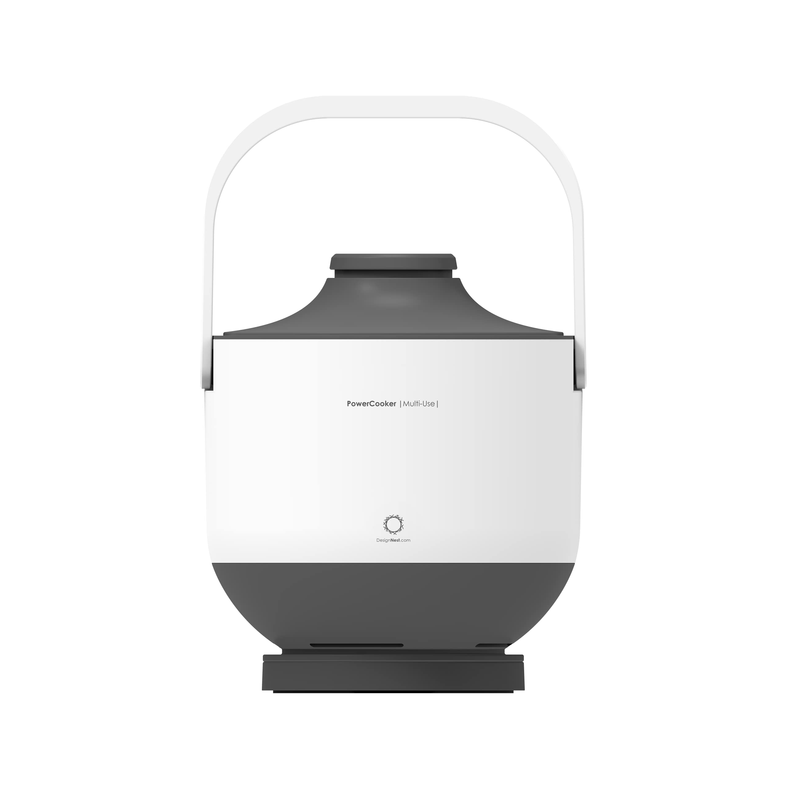 DesignNest PowerCooker Multicooker, Steamer, Auto Warmer, Fast Cooking, Portable Pot, Detachable Heating Base, 5 Cooking Models