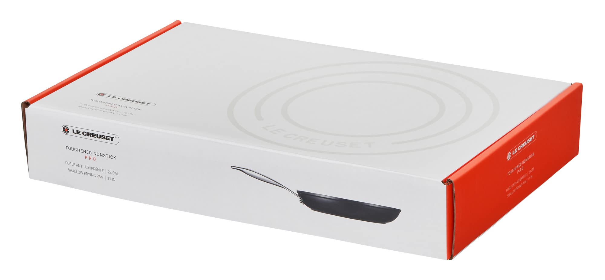 Le Creuset Toughened Nonstick Pro Fry Pan, 11'',Tnsp2200-28,Gray