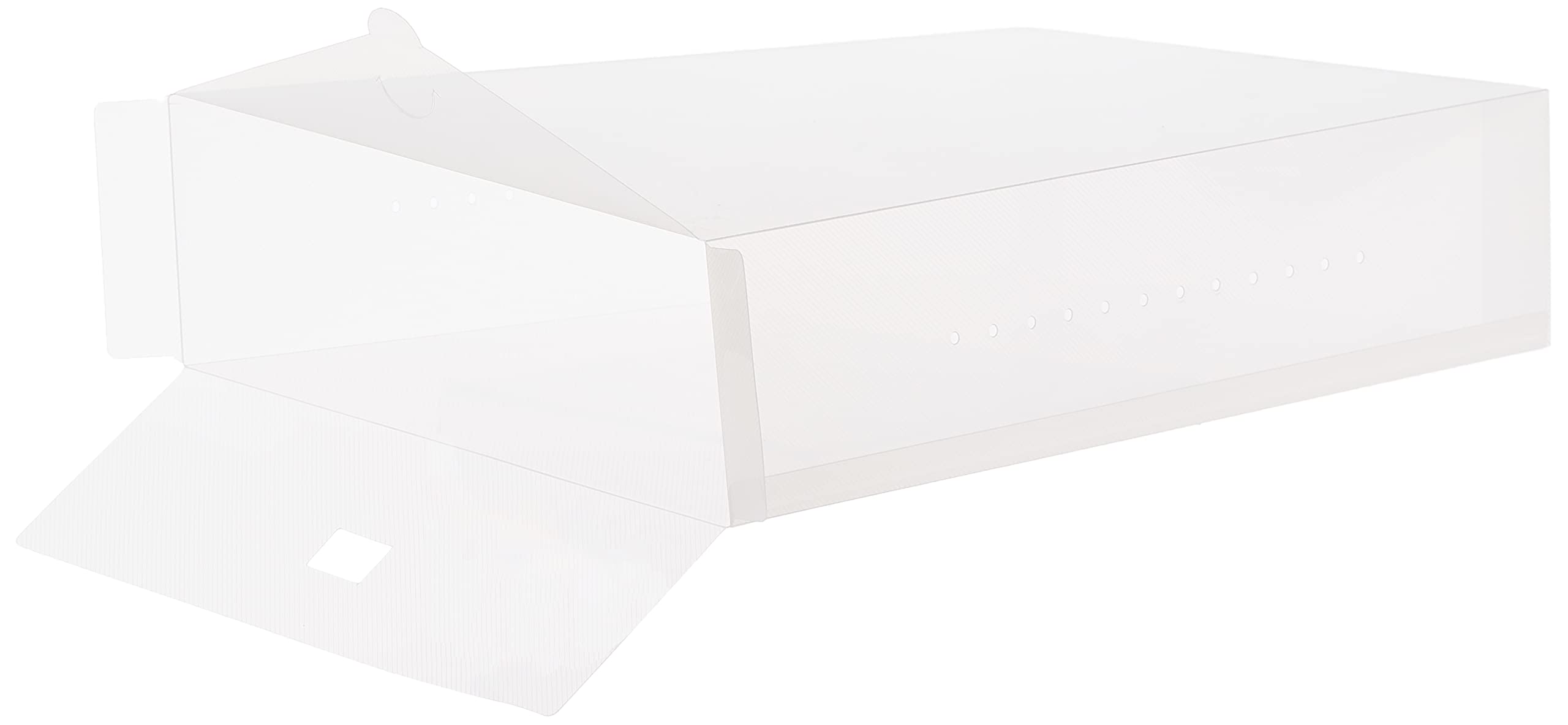Whitmor Clear Vue Boot Box Set of 2 - Heavy Duty Stackable Boot Storage, Model 6362-2693-2, Ideal for Organized Boot Storage