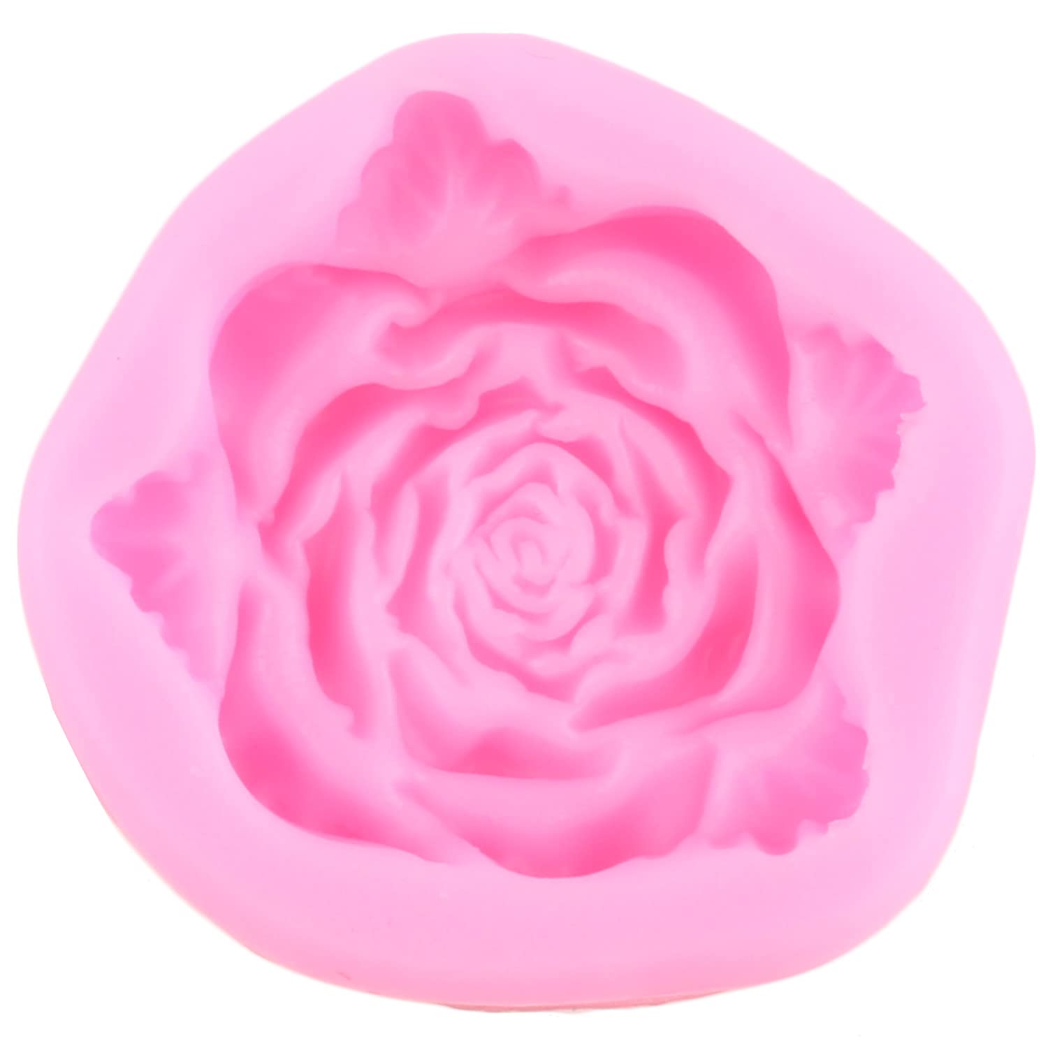 Miyahouse Flower Blossom Silicone Mold Hibiscus Orchid Flower Fondant Molds Chrysanthemum Flower Mold Cherry Blossoms Molds For