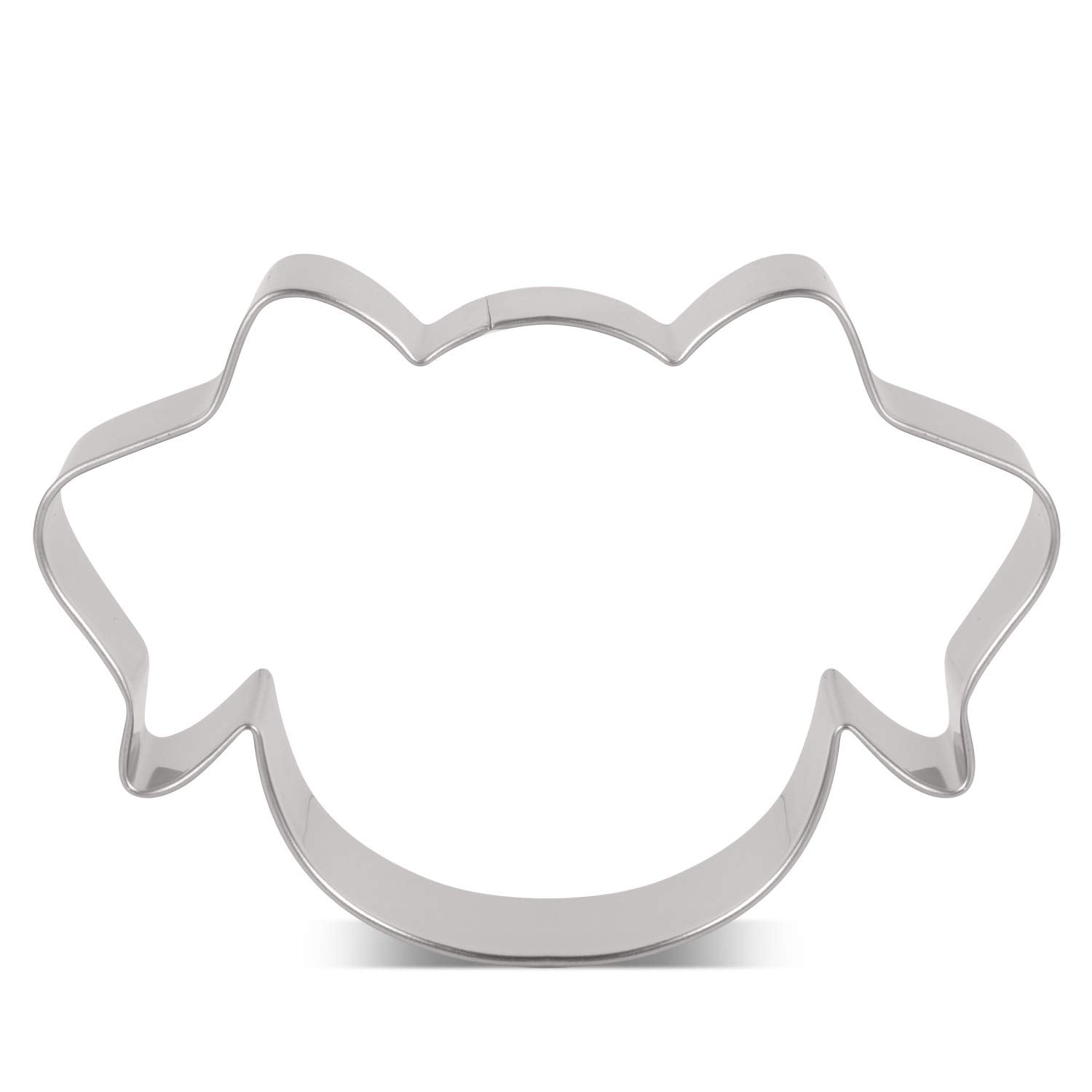 Liliao Dog Face Cookie Cutter For Homemade Dog Biscuit Treats - 4 X 2.7 Inches - Stainless Steel