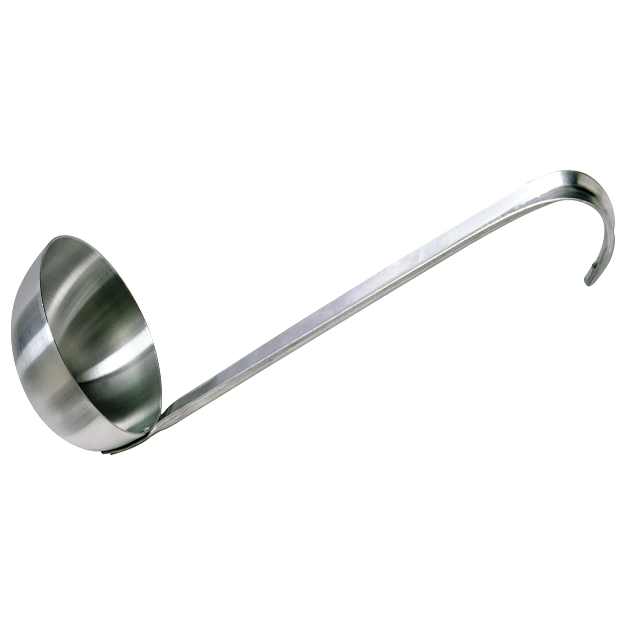 Bayou Classic 0723 Aluminum Ladle Features 20-In Length W/ Large 6-In Bowl Holds 3-Cups