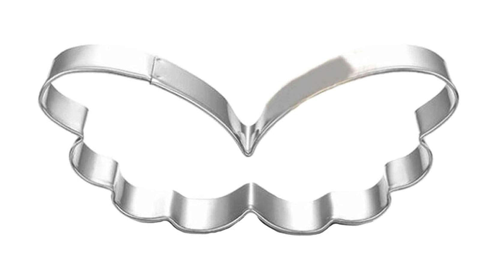 Wjsyshop Angel Wings Cookie Cutter Stainless Steel