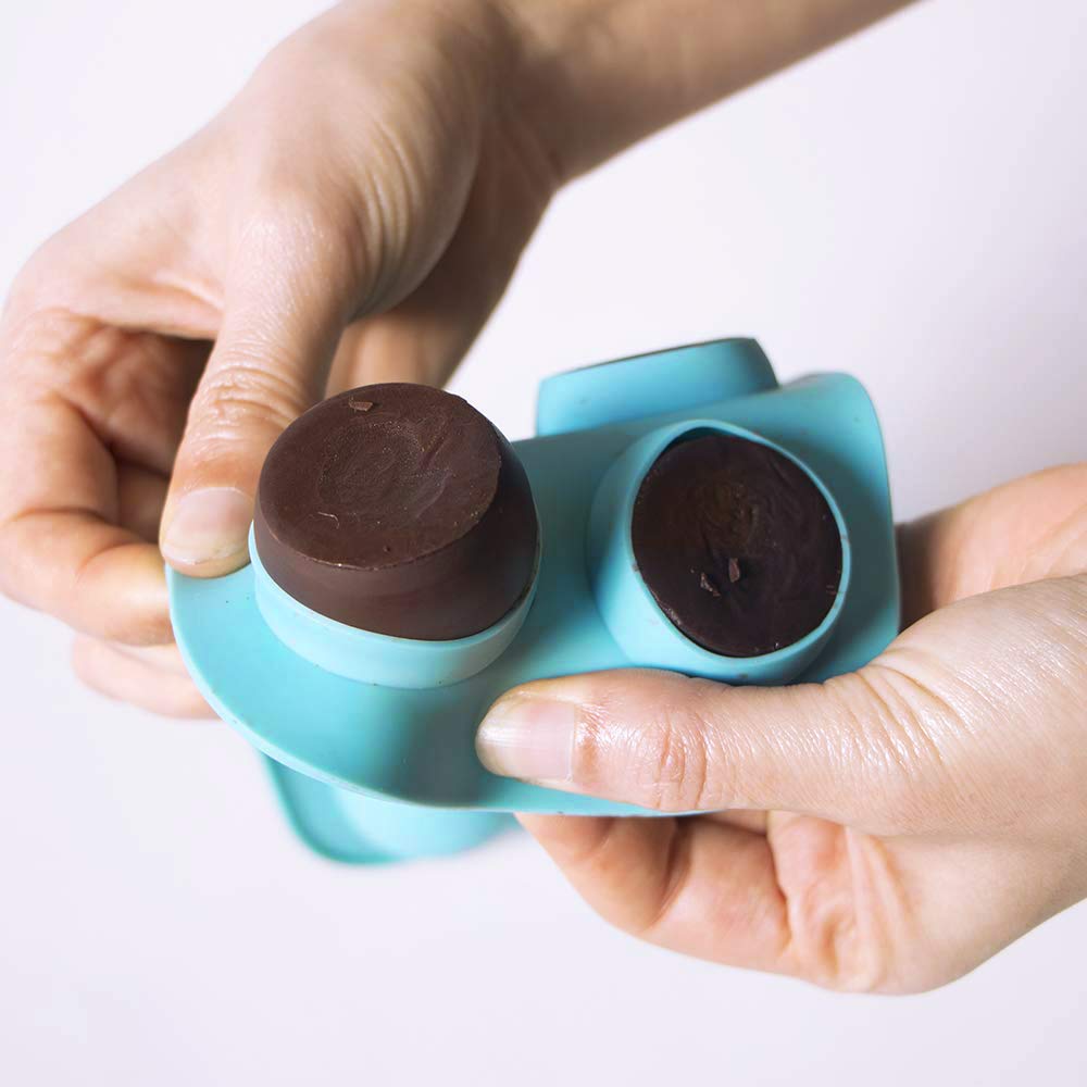 Webake Silicone Chocolate Candy Molds, Round Sphere Baking Molds For Cordial Truffle, Jello Pudding Ball Ice Cube Peanut Butter,