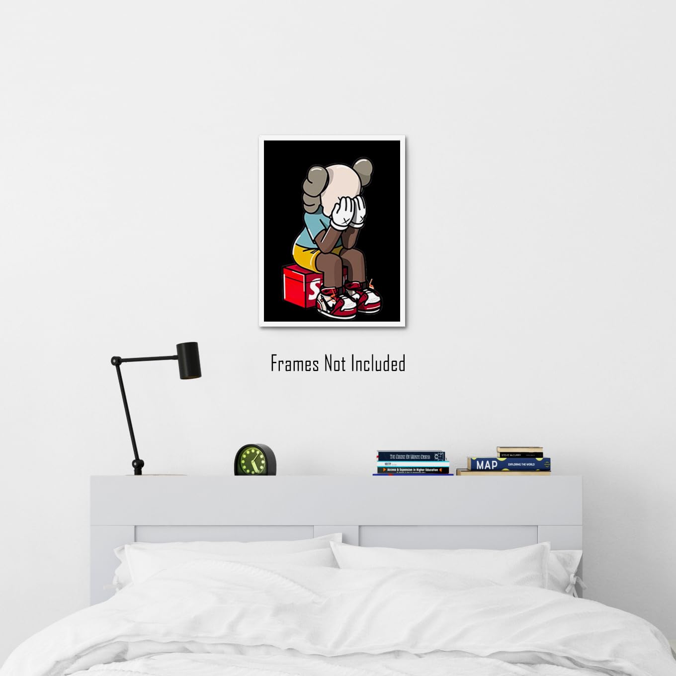 Brooke & Vine Hypebeast Room Decor (Unframed 12 X 16) Michael Jordan Shoes Sneaker Poster Sneakerhead Posters Air Jordans Teen B
