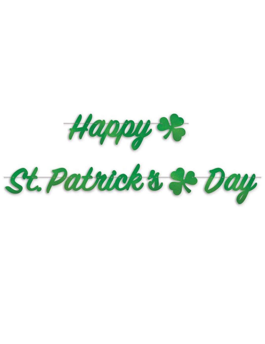 Happy St. Patricks Day Letter Banner- 1 pc.