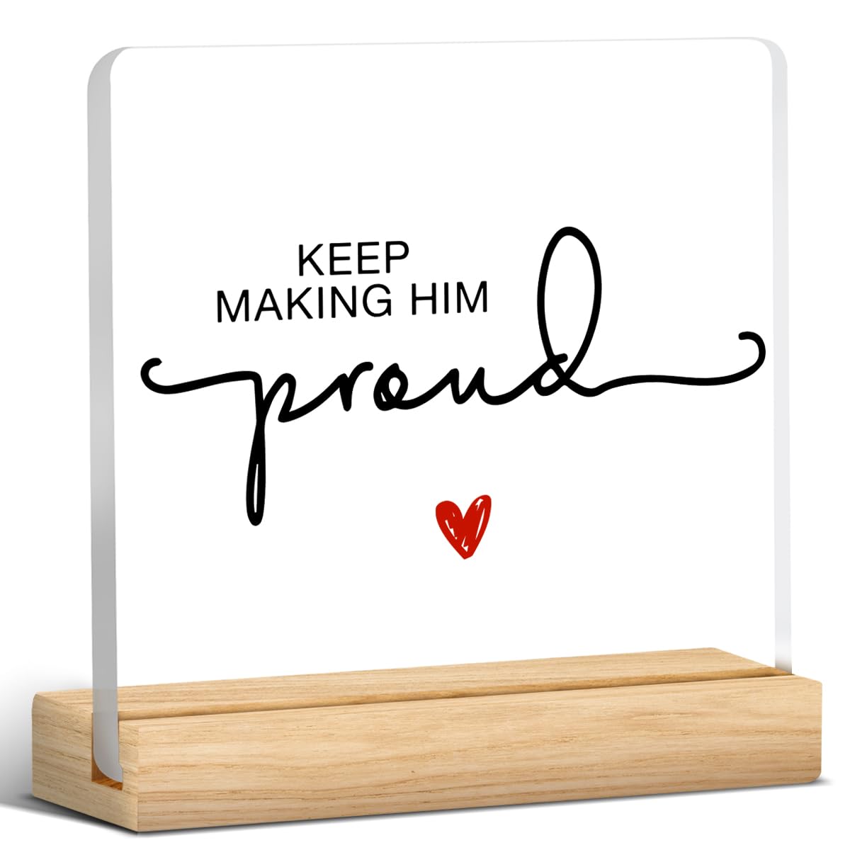 Memorial Gifts for Men, Sympathy Gifts for Loss of Dad Grandfather, Bereavement Gifts, Remembrance Gifts, Keep Making Him Proud 