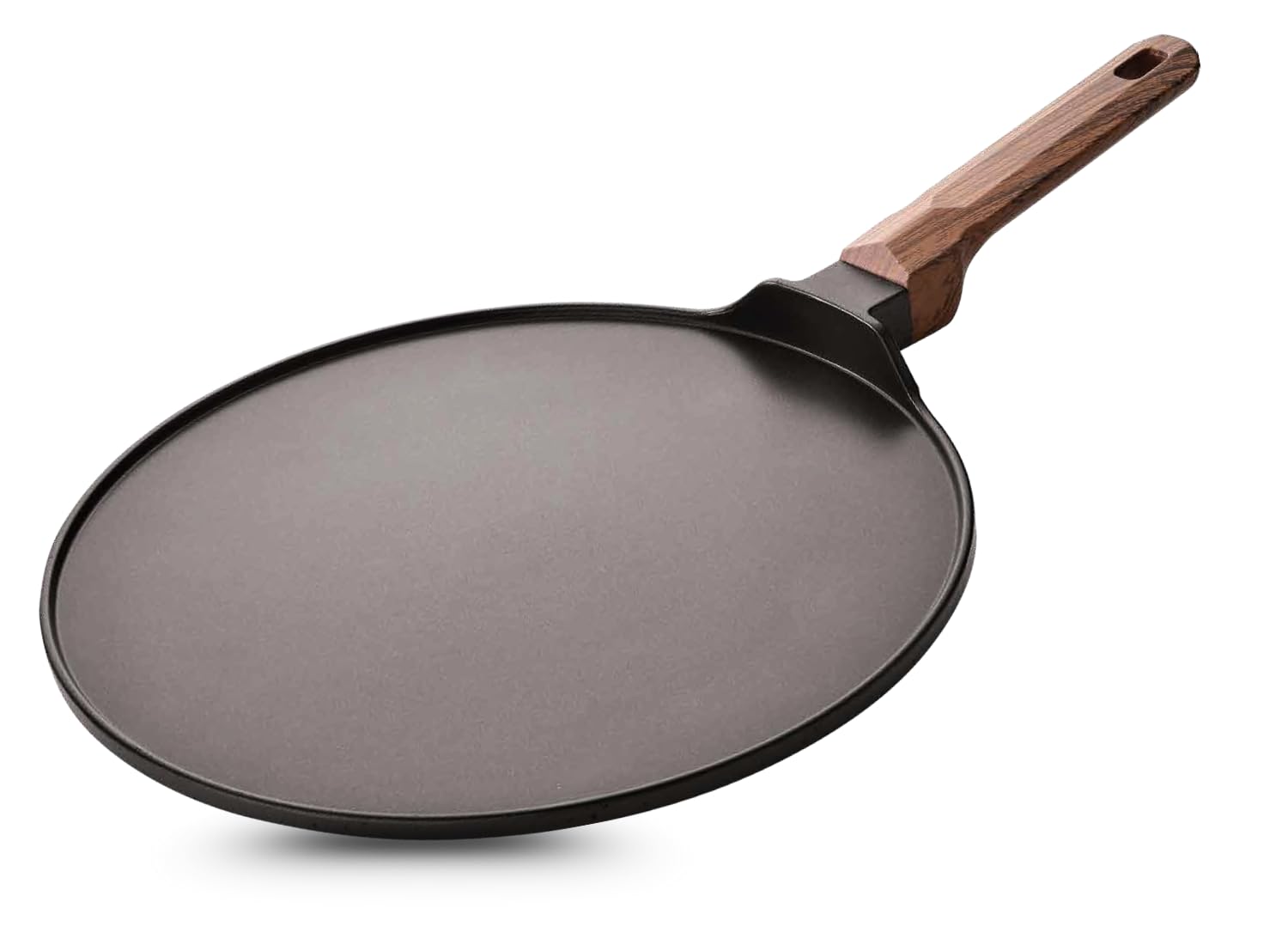 Vinod Di Casa Non Stick Dosa Tawa 30 Cm | 3 Layer Non Stick Aluminium Cookware | 4.8 Mm Thick Base For Even Heat | Easy Grip Han