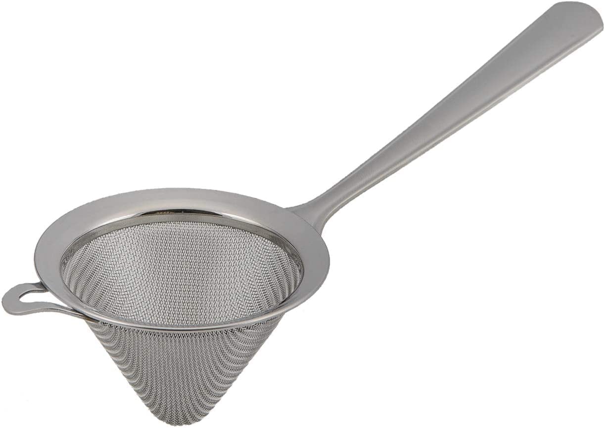 Piazza Stainless Steel Conical Mesh Strainer, 9 Cm / 3.5-Inches