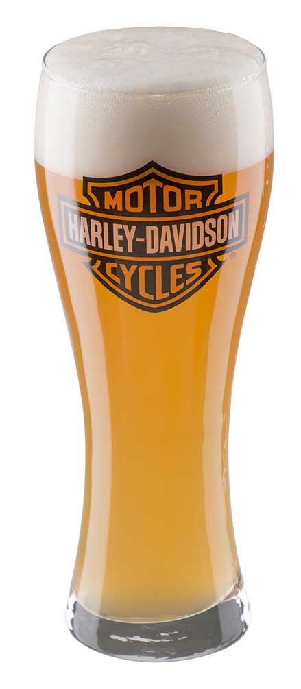 Harley-Davidson Core Bar & Shield Logo Pilsner Glass - 22 Oz. Hdx-98709
