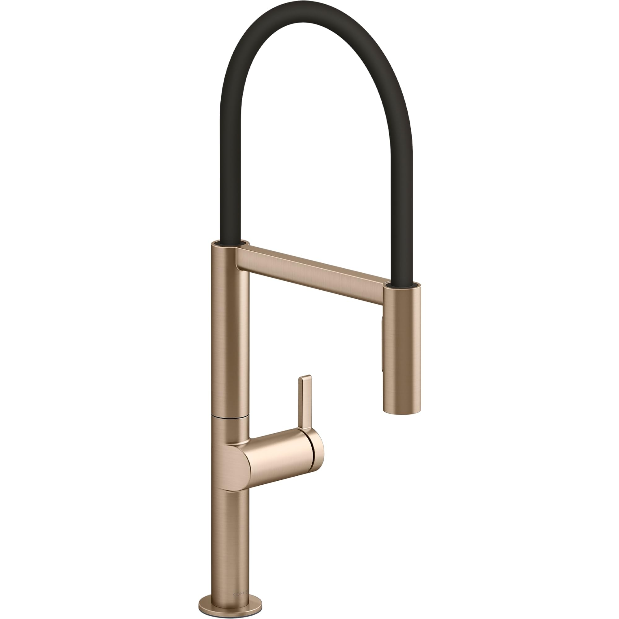 Components 1.5 GPM Single Hole Pre-Rinse Pull Down Semi-Professional Kitchen Faucet with Two Function MasterClean Sprayhead, Doc