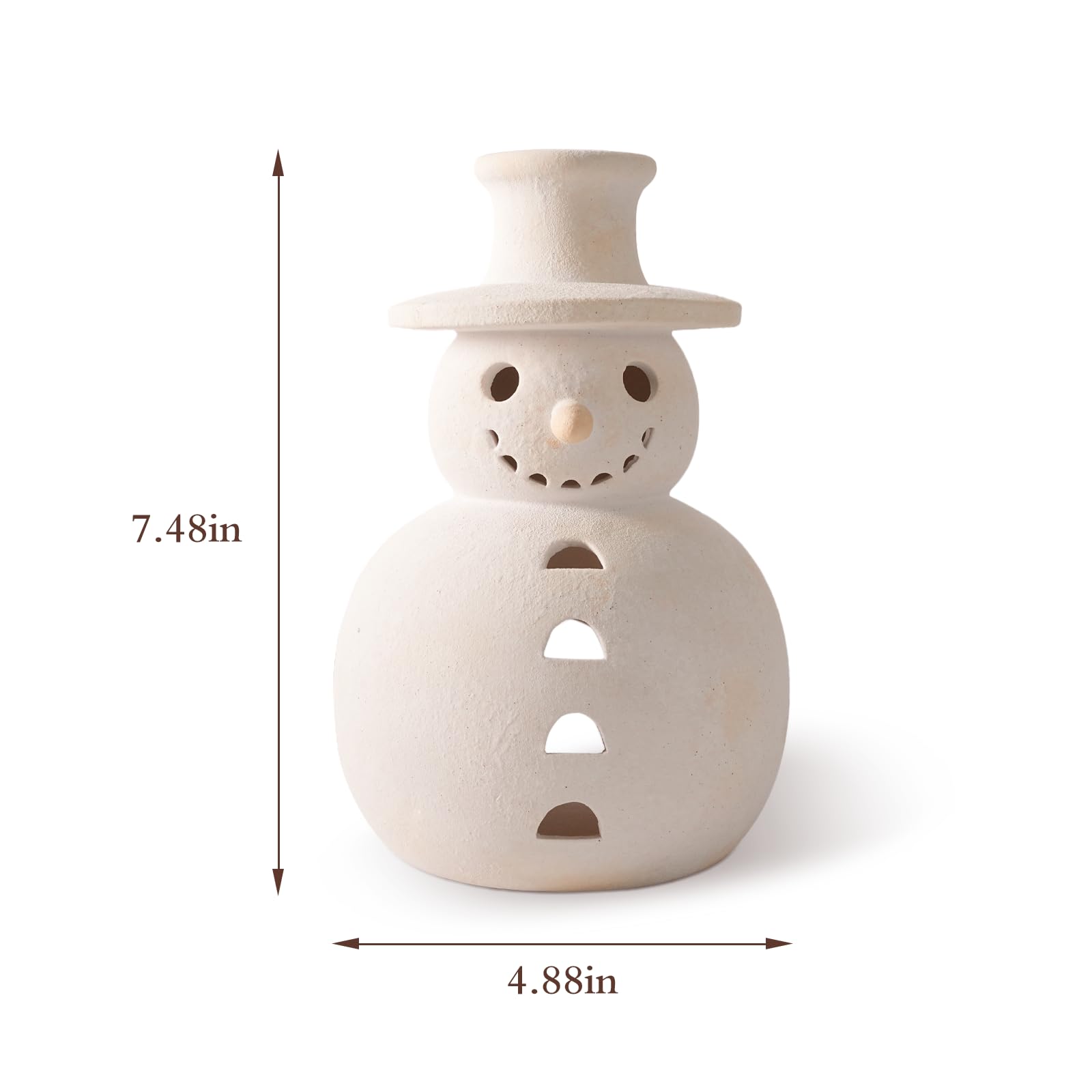 Mythcloud Terracotta Planter - Size S, Small, White, Model MY042