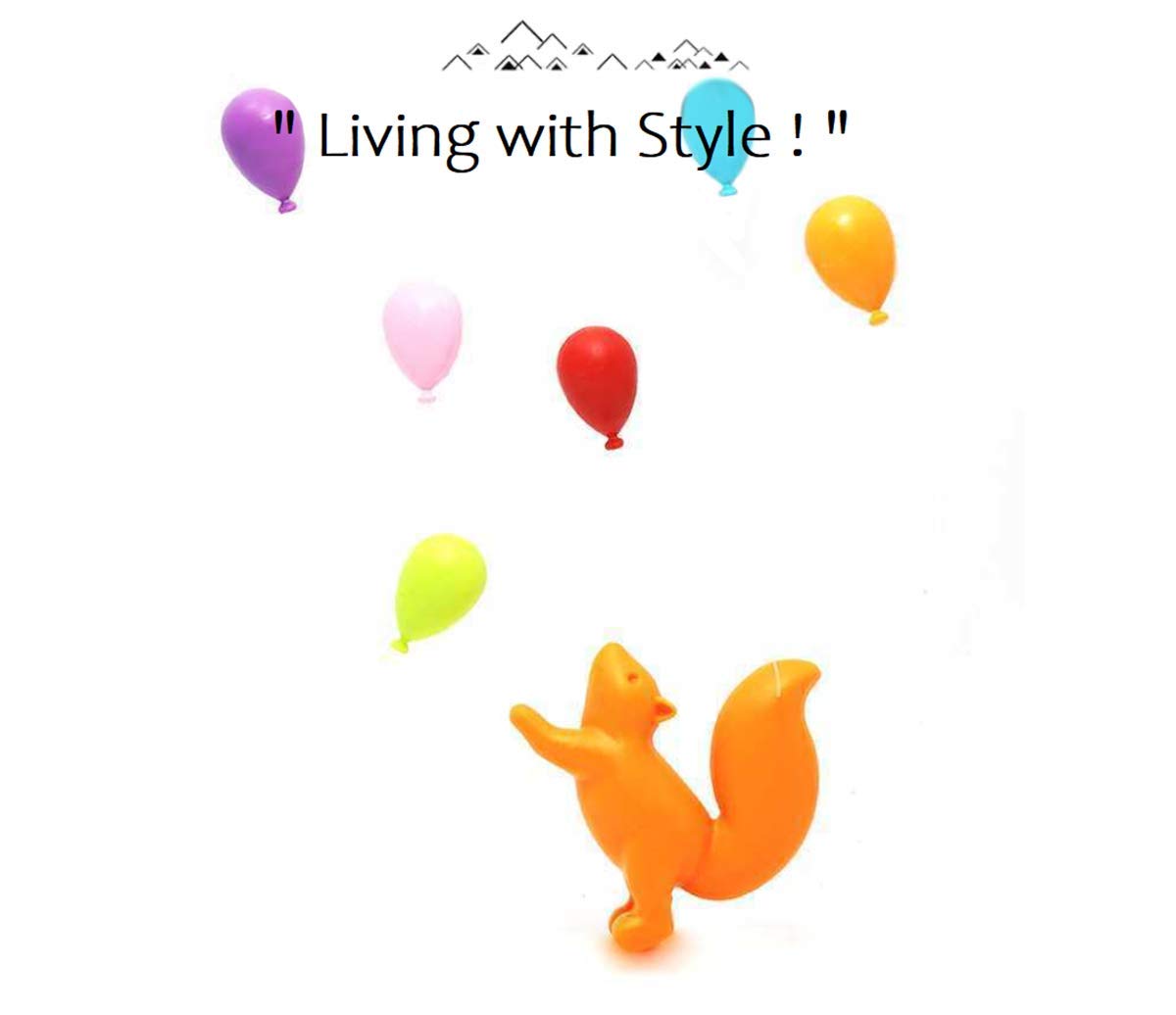 Tabenter Decorative Refrigerator Magnets, Perfect Fridge Magnets For House Office Personal Use (12Pcs Balloon)