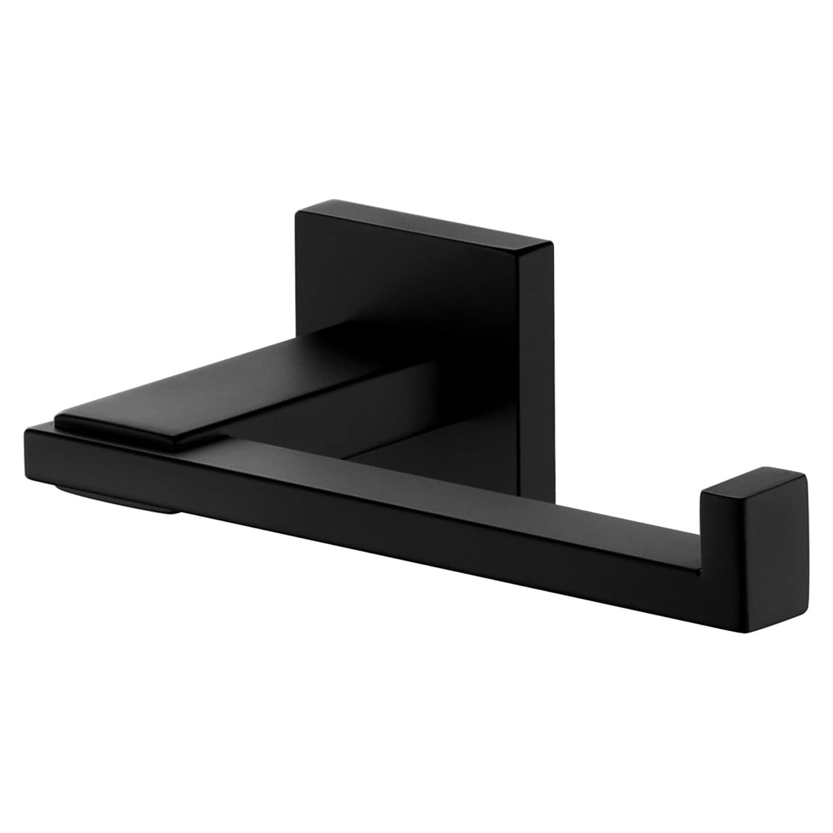 Kokosiri Black Toilet Paper Holder For Bathroom Tissue Paper Dispenser Stainless Steel Toilet Roll Holder Hold Mega Rolls Wall M