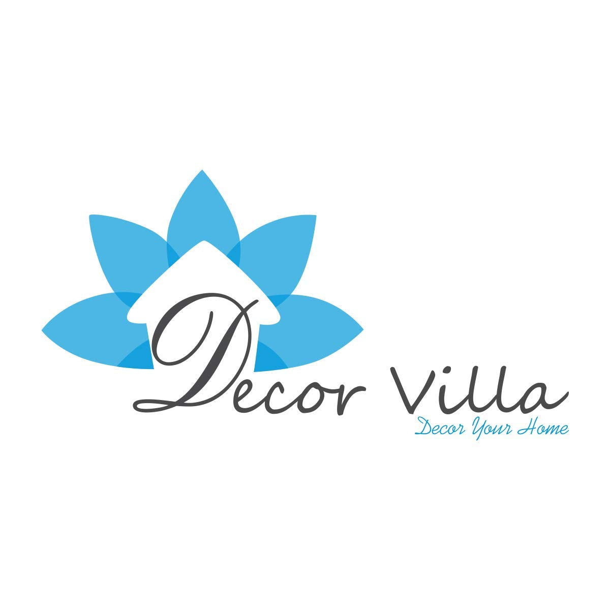 Decor Villa PVC Vinyl Many leves 3D Wall Sticker JUST Peel & Stick New Modern Art & Trendy Wall Stickers for Home Decoration, Li