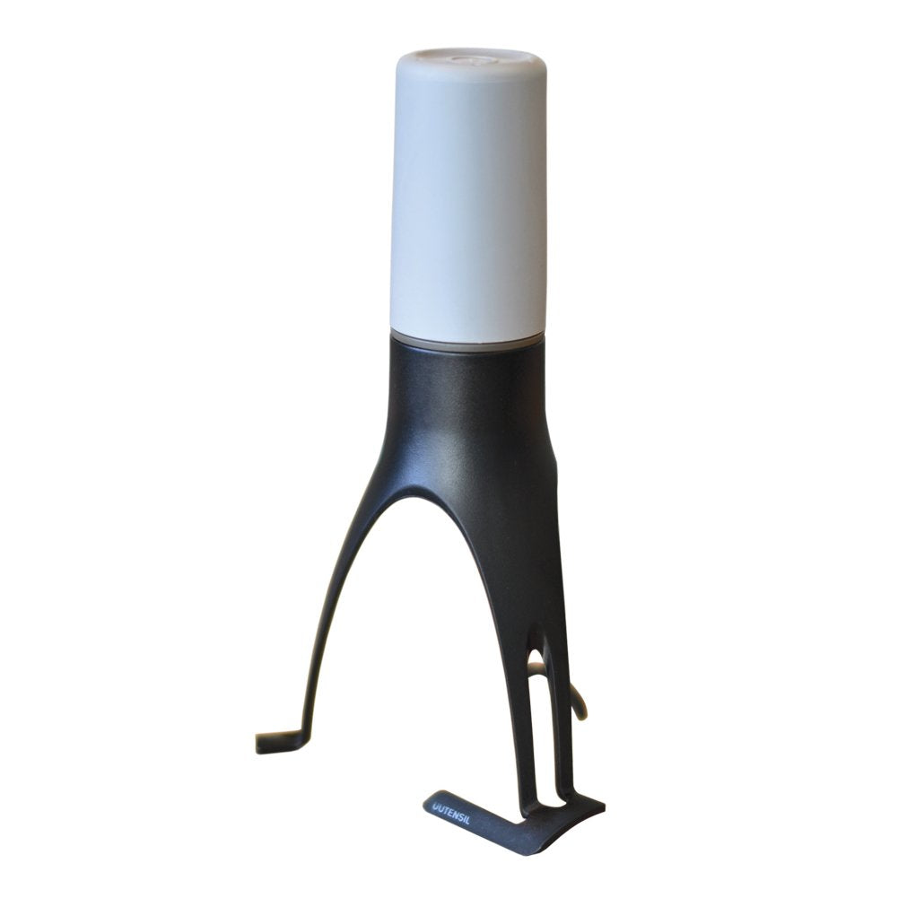 Uutensil Stirrtime, Automatic Pan Stirrer With Timer, Light Gray & Gray