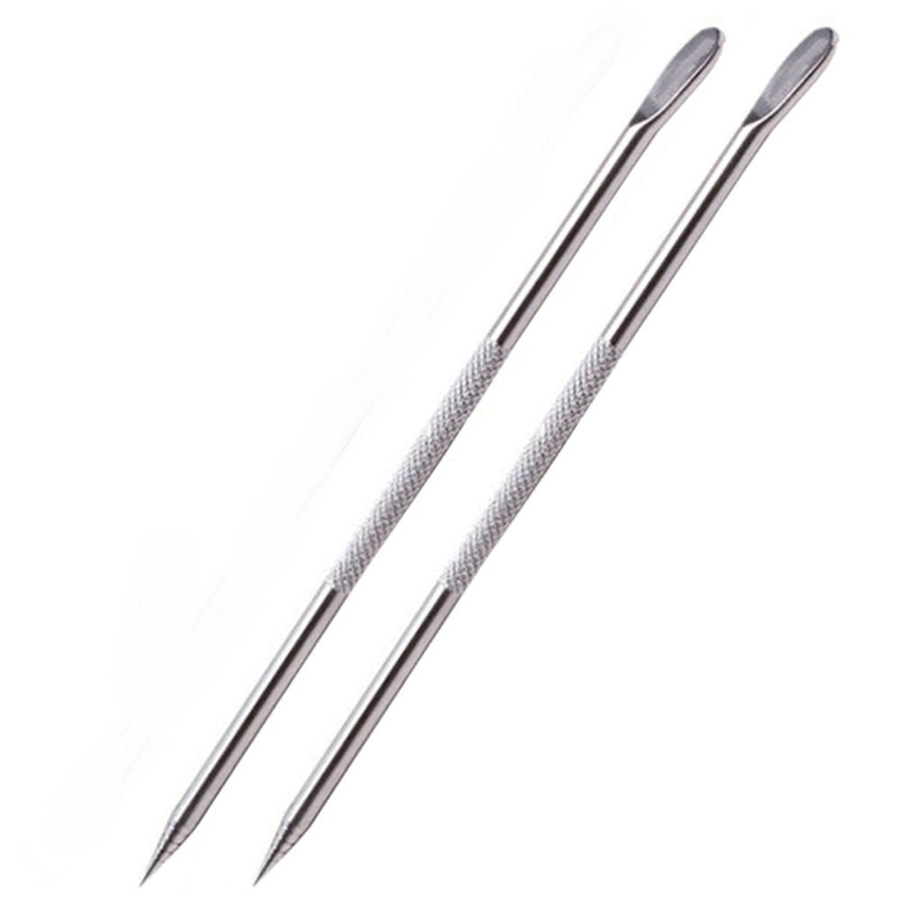 Akoak Stainless Steel Coffee Art Pen,Coffee Fancy Stitch Barista Tool For Cappuccino Latte Espresso Decorating,2 Pieces