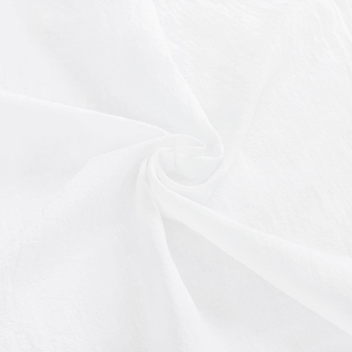 Mlmw White Linen Napkins Cloth Set Of 8 Cotton Dinner Napkins Cloth Bulk Washable 16''  16'' For Spring Wedding Party Baby Brida