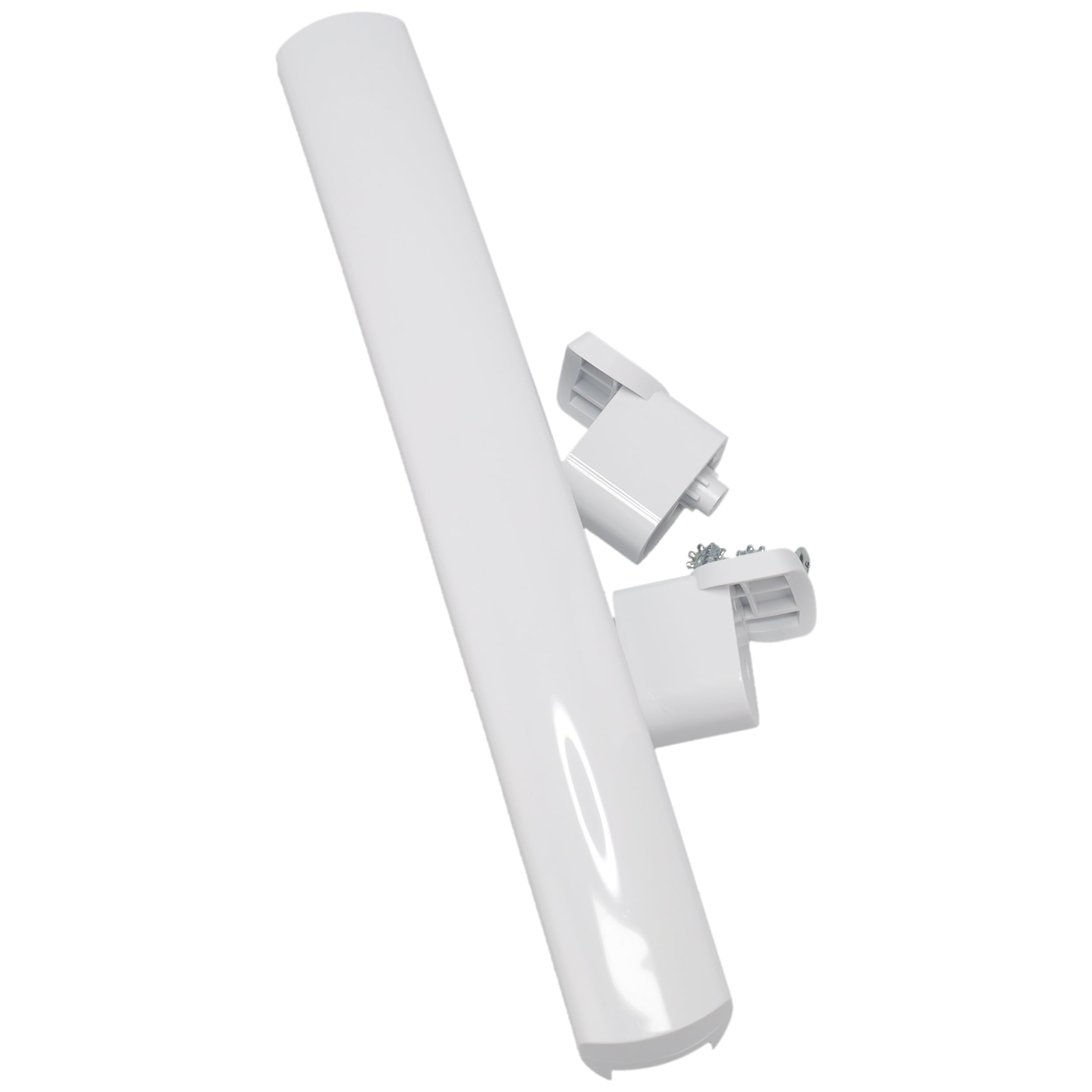 Supplying Demand Wb15X10276 261300714903 Microwave White Door Handle Replacement Kit With End Caps