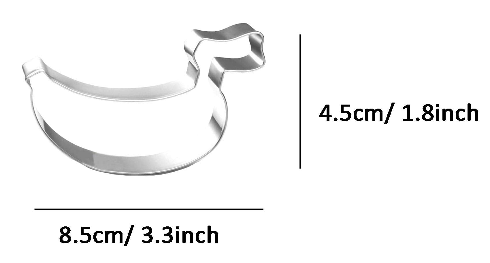 Zdywy Banana Shaped Cookie Cutter