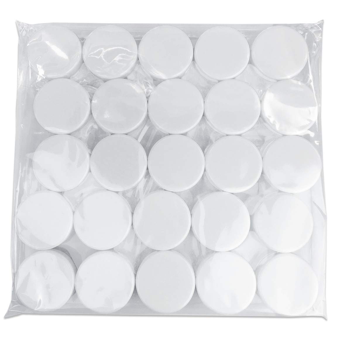 Beauticom (Quantity: 25 Pcs) 3G/3Ml Round Clear Jars With White Lids For Jams, Honey, Cooking Oils, Herbs And Spices - Bpa Free
