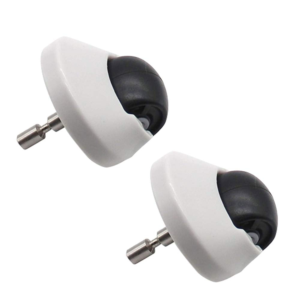 2-Pack Replacement Parts Front Wheel/Caster for Roborock E5 S5 Max S4 Max Vacuum