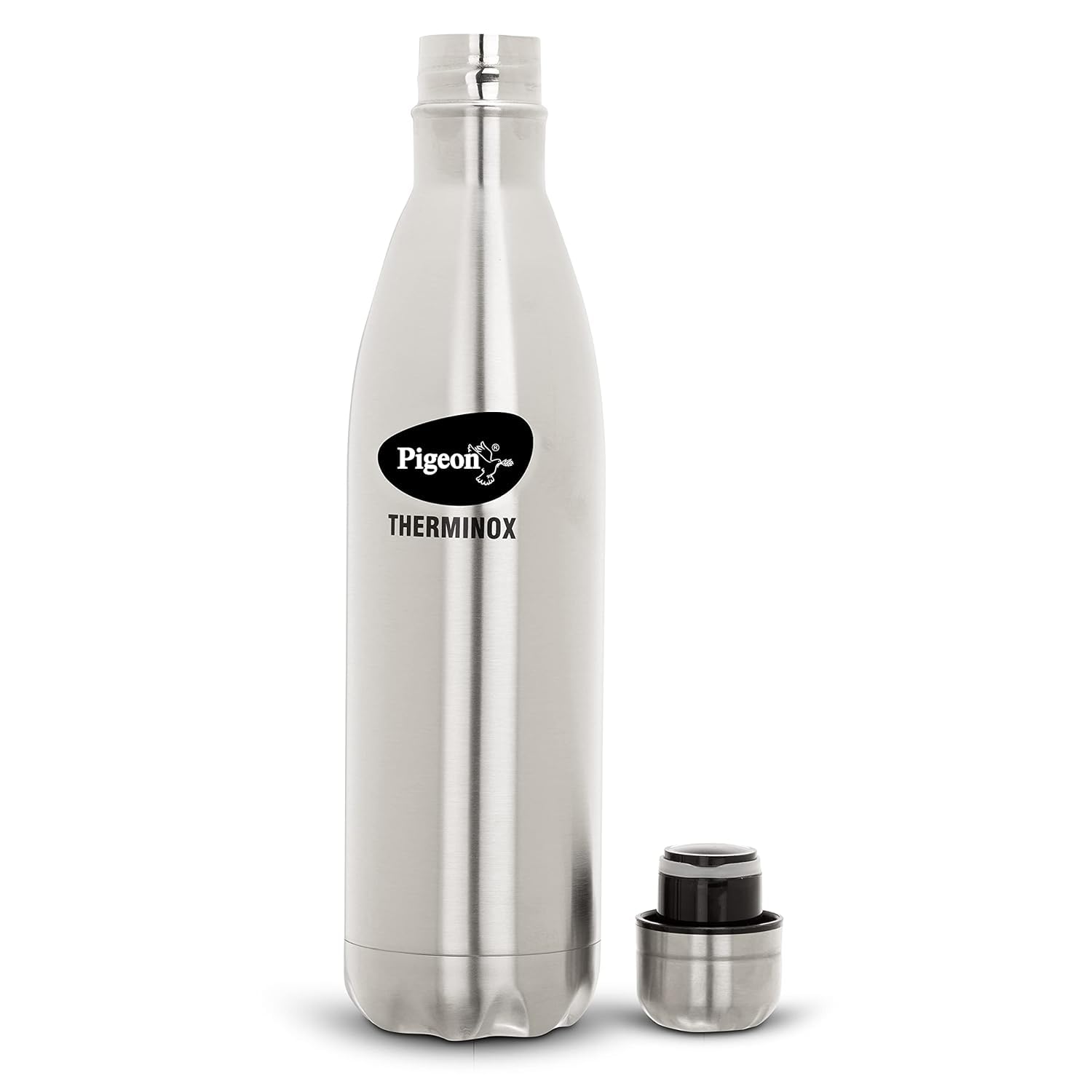 Pigeon By Stovekraft Aqua Therminox Stainless Steel Vaccum Insulated Water Bottle With Copper Coating Inside For Better Hot And 