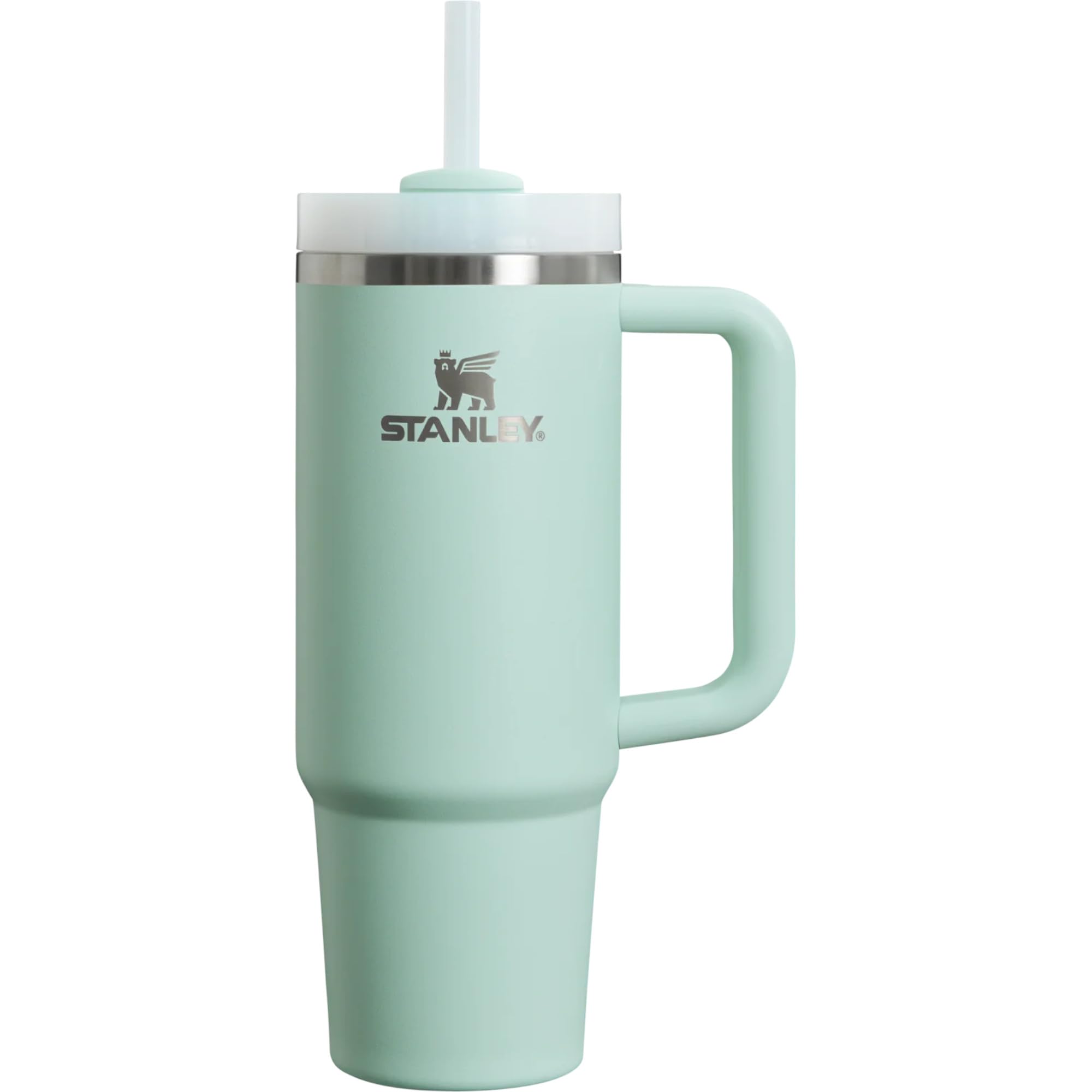 Stanley Quencher H2.0 Flowstate Stainless Steel Vacuum Insulated Tumbler With Lid And Straw For Water, Iced Tea Or Coffee (Mint,
