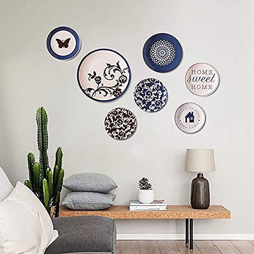 Artliving 1.25 Inch Invisible Adhesive Plate Hanger Set Vertical Plate Holders For The Wall (20 Pack)