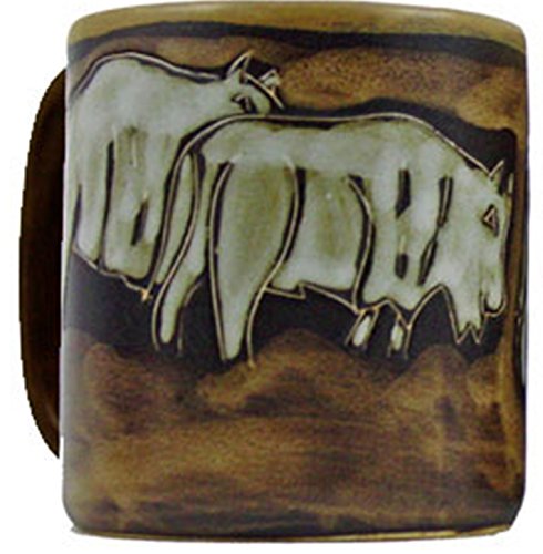Mara Stoneware Mug - Buffalo - 16 Oz